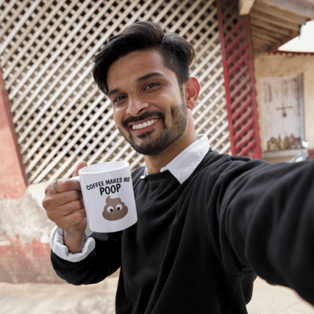 KAFFEE MACHT MICH KACKEND Funny Coffee Mugs Tasse (Von Creator hochgeladen)