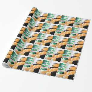 Kaffee macht mich warm und schwindlig geschenkpapier