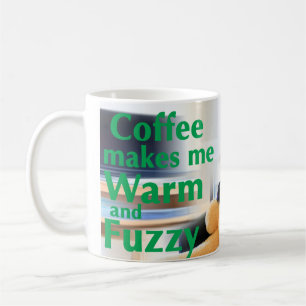 Kaffee macht mich warm und schwindlig tasse