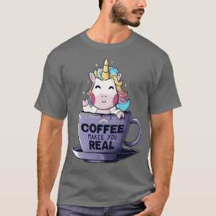 Kaffee macht Sie zu einem wirklich lustigen Niedli T-Shirt