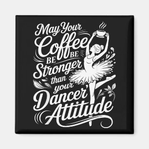Kaffee mag stärker sein als die Einstellung der Tä Magnet