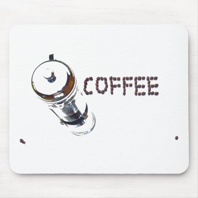 Kaffee MagicEnjoy, 'was am Morgen zuerst kommt', ' Mousepad (Vorne)