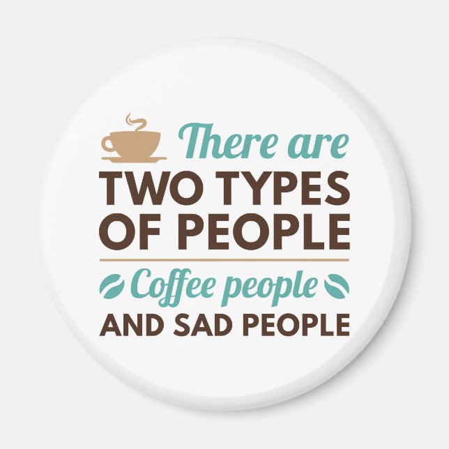 Kaffee Magnet (Vorne)