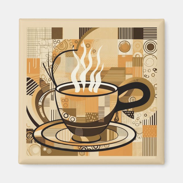 Kaffee Magnet (Vorne)