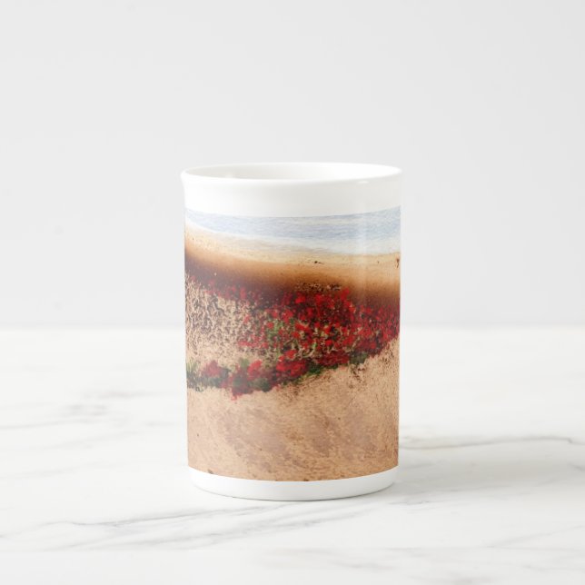 Kaffee-Malerei-Kaffee-Tasse Prozellantasse (Vorderseite)