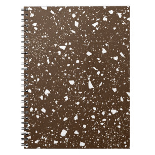 Kaffee-Marmor-Notizbuch Notizblock