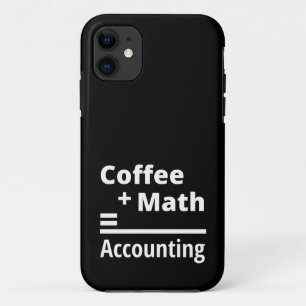 Kaffee + Mathematik = Rechnungslegung Case-Mate iPhone Hülle
