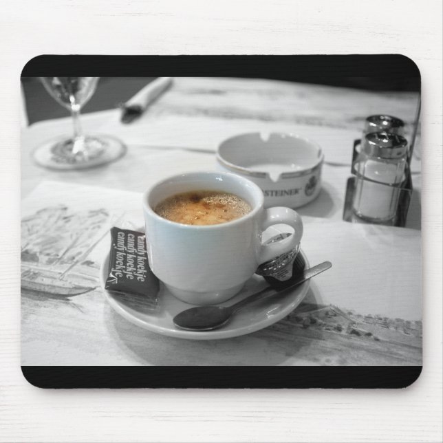 Kaffee-Mausunterlage Mousepad (Vorne)