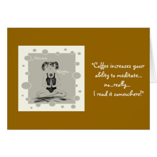Kaffee/Meditation+Yoga-Spaß
