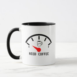 Kaffee Mehr Koffein Gewitzte Humorische Tasse