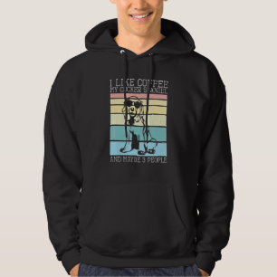 Kaffee mein Cocker Spanisch und vielleicht 3 Leute Hoodie