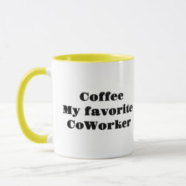 Kaffee mein Lieblingskollege Tasse