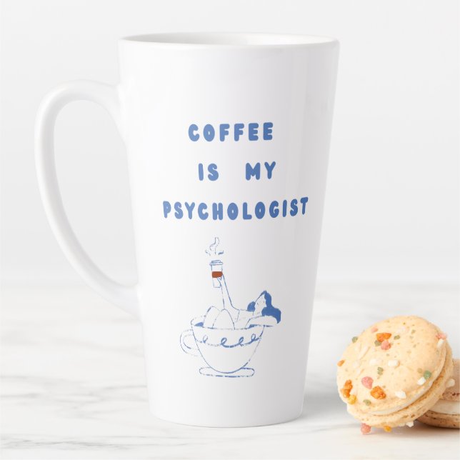 Kaffee, mein ruhiger Therapeut Milchtasse (Beispiel)