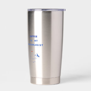 Kaffee, mein ruhiger Therapeut Thermobecher