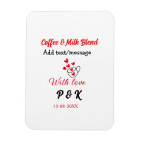 Kaffee & Milch Mischung Liebe Pärchen Kaffeehaus R