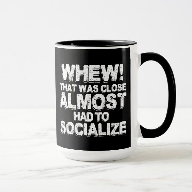 Kaffee mit Introverts Tasse (Rechts)