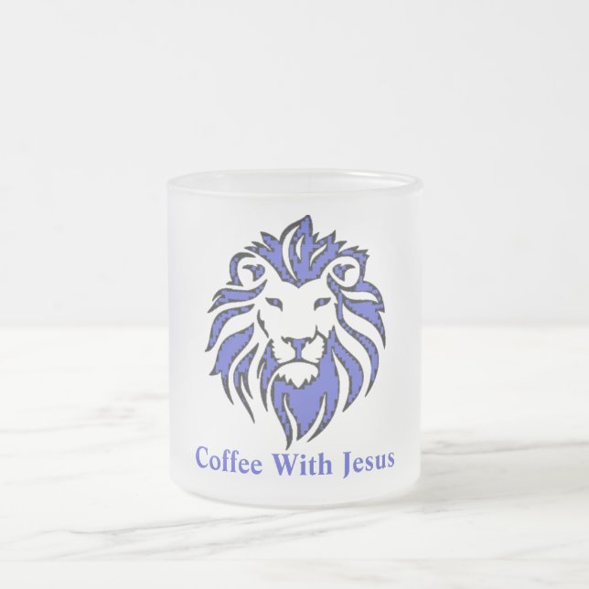 Kaffee mit Jesus Mattglastasse (Mittel)