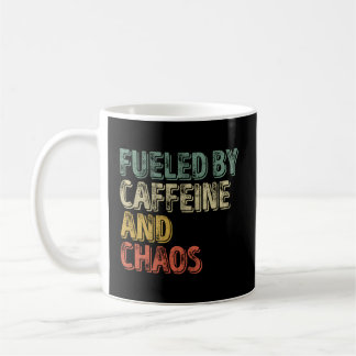 Kaffee mit Koffein und Chaos Kaffeetasse