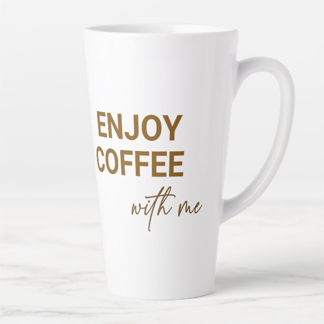 Kaffee mit mir genießen milchtasse (Rechts)