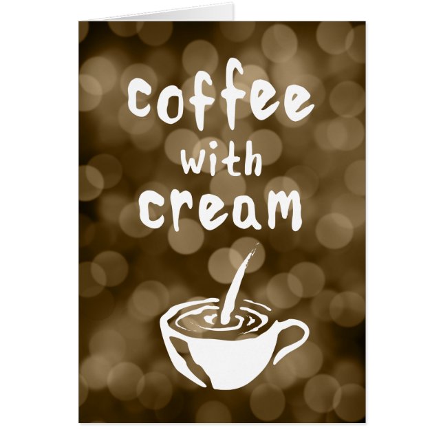 Kaffee mit Sahne (Vorne)