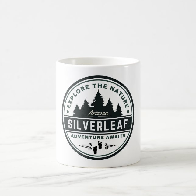 Kaffee mit SilverLeaf Kaffeetasse (Mittel)