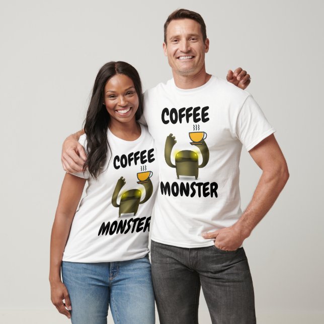 KAFFEE MONSTER Funny T - Shirt (Unisex)