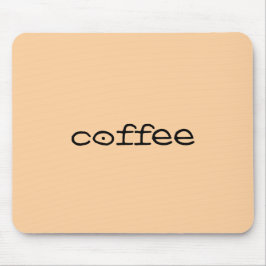 Kaffee Mood Leder-Tone-Maus Pad Mousepad