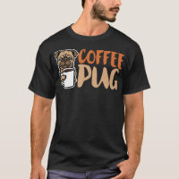 Kaffee Mops Hund ist Liebe, ich Liebe mein Mops Ba