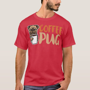 Kaffee Mops Hund ist Liebe, ich Liebe mein Mops Ba T-Shirt