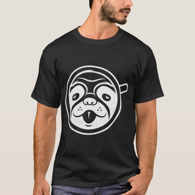 Kaffee Mops T-Shirt (Vorderseite)
