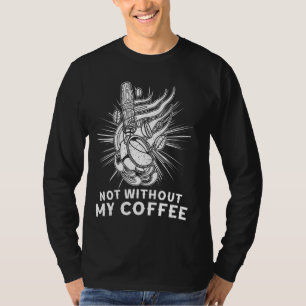 Kaffee Morgenbarista trinken Espresso Keks b T-Shirt