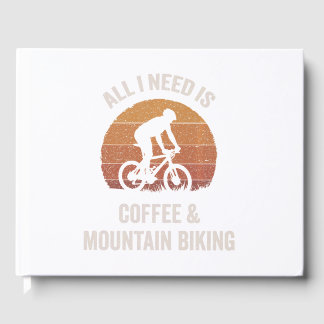 Kaffee & Mountainbike Vintages Downhill Bike Gästebuch