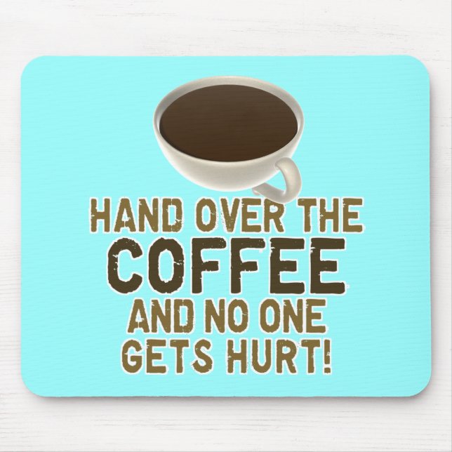 Kaffee Mousepad (Vorne)