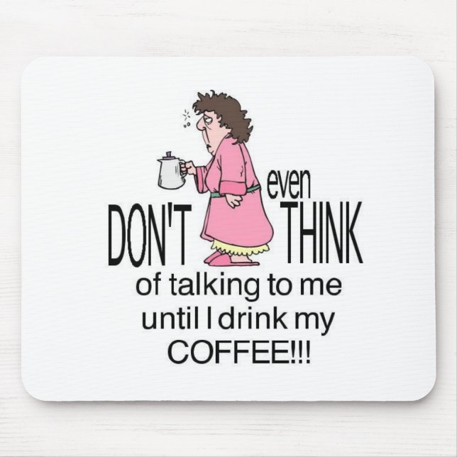 Kaffee Mousepad (Vorne)