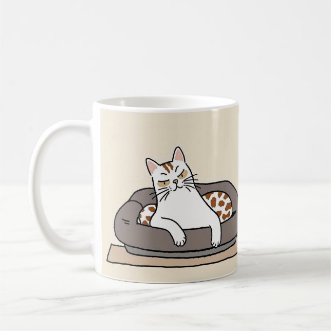 Kaffee Mugs 4 Katzenliebhaber! Kaffeetasse (Links)