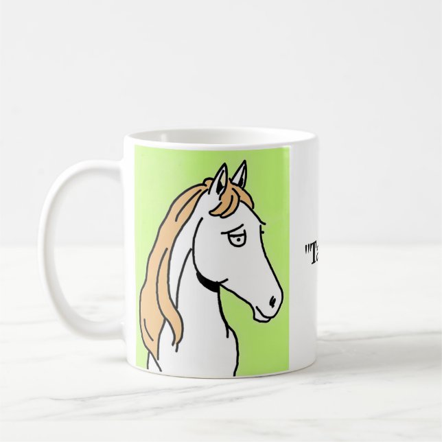 Kaffee Mugs 4 Pferde Liebhaber! Kaffeetasse (Links)
