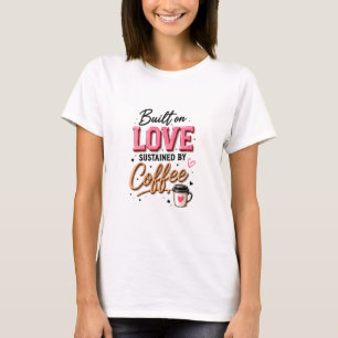 ☕ Kaffee-Mutter-Geschenk für junge Mütter 💖 T-Shirt