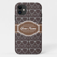 Kaffee Nerd Hipster Brille Personalisiert