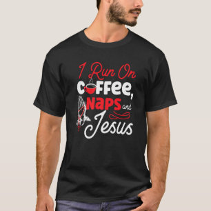 Kaffee-Nickerchen und Jesus T-Shirt