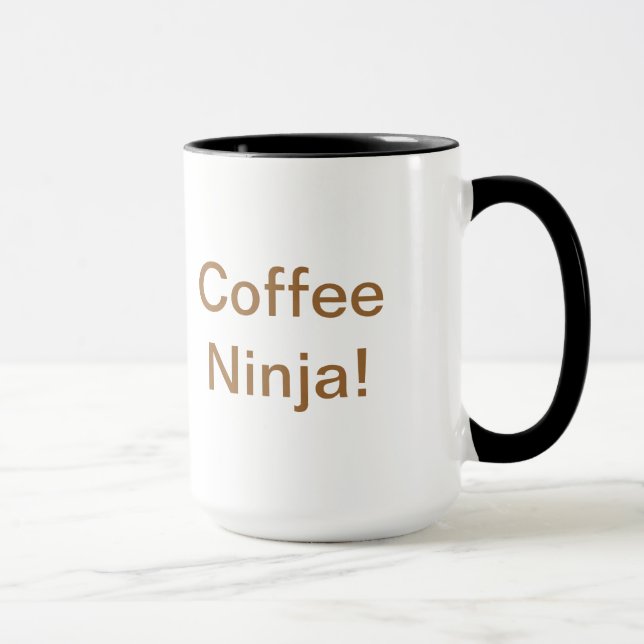 Kaffee Ninja! Tasse (Rechts)