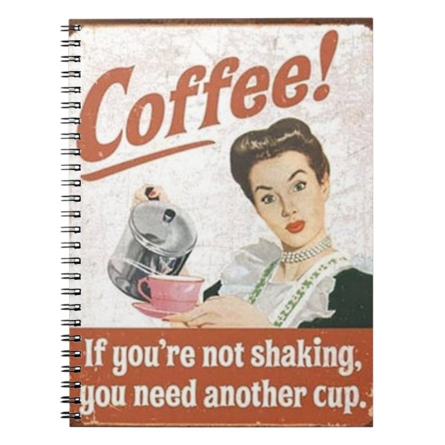 Kaffee! Notizblock (Vorderseite)