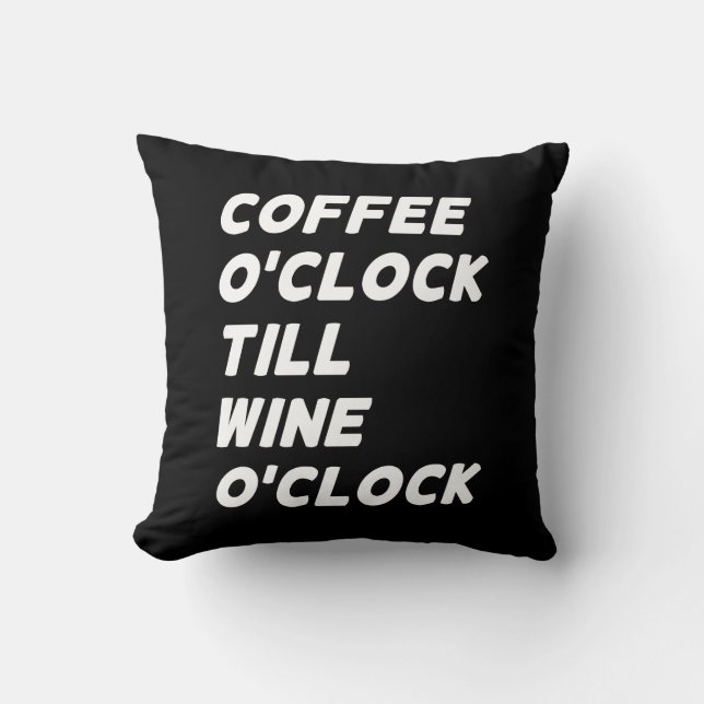 KAFFEE O'CLOCK BIS WEIN O'CLOCK KISSEN (Vorderseite)