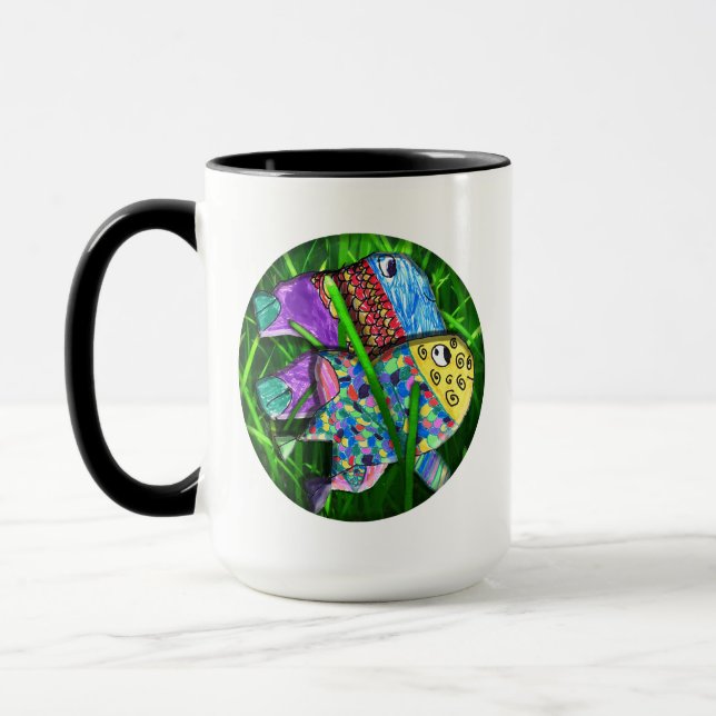 Kaffee oder andere Flüssigkeit Tasse (Links)