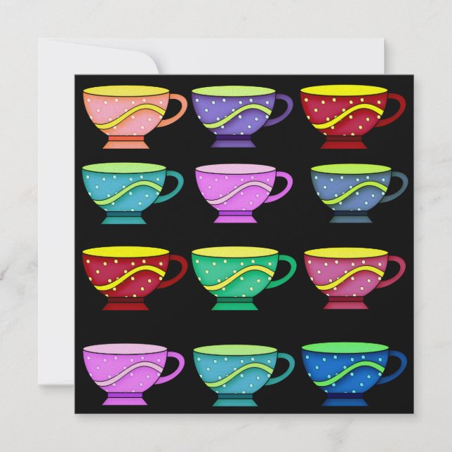 Kaffee oder Tee ? - SRF Einladung (Vorderseite)