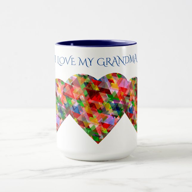 KAFFEE ODER TEE-TASSE "GRANDMA". TASSE (Zentrum)