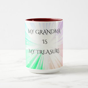 KAFFEE ODER TEE-TASSE "GRANDMA". TASSE