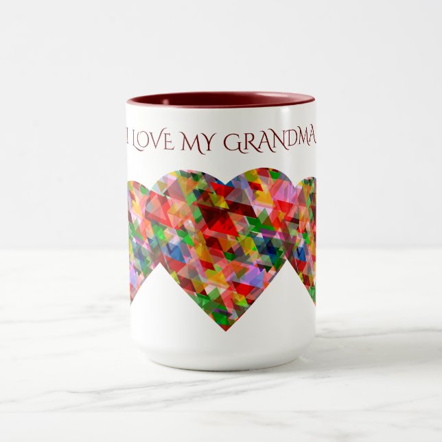 KAFFEE ODER TEE-TASSE "GRANDMA". TASSE (Zentrum)