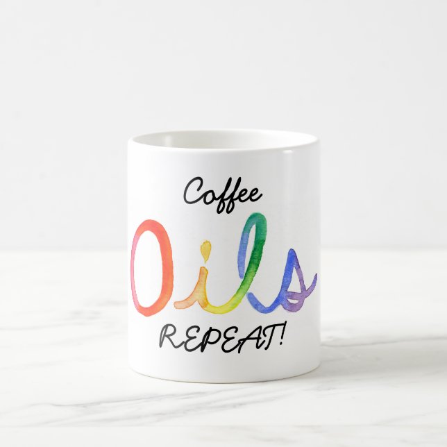 Kaffee, ÖLE, WIEDERHOLUNG! Tasse (Mittel)