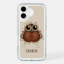 Kaffee Owl individuelle Name Gehäuse