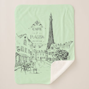 Kaffee Paris Sherpa-Decke Sherpadecke